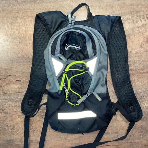 Coleman Black and Gray Ergonomic Backpack for Outdoor Activities - Picture 1 of 3